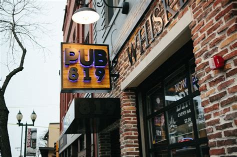 Hopkins pub 819 - Pub 819 is a full bar and restaurant with 90+ whiskeys, crafted cocktails, 32 craft beer taps & menus featuring unique burgers & more. Located in downtown Hopkins, Pub 819 has two dog-friendly patios featuring a three-course dog menu for the dogs. 